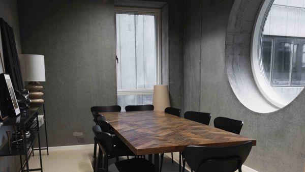 Bag Om Arkitekturen I Lifestyle Hub Aarhus Mødelokale