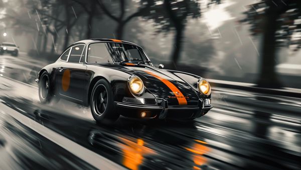 Steinmeier A Black And White Photo Of A Retro Porche Car Speedi 29B7ba71 Cfec 4Bb4 B14a 8Ada05f5bd7f