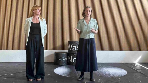 Rikke Ullersted og Maria Vase Petersen fra THE UPCYCL
