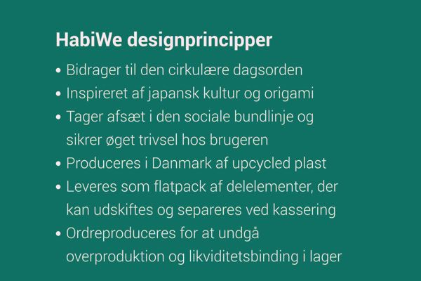 HabiWe Designprincipper