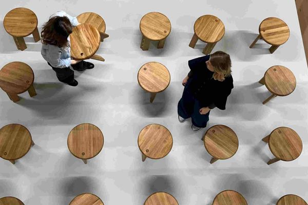 Designer Duo Skaber Æstetisk Funktion I Resttræ Formation